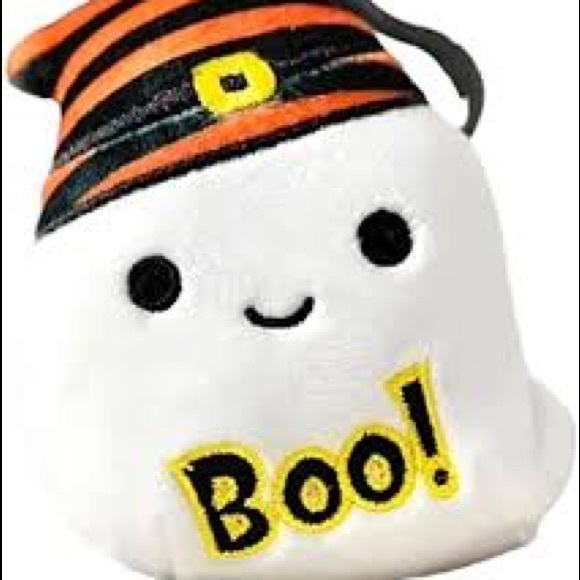 Halloween Ghost Squishmallow Keychain - Picture 2 of 2